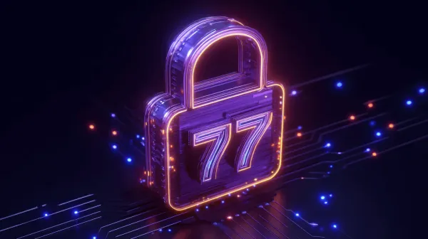 ক্যাসিনো চিপে ঘেরা এক আত্মবিশ্বাসী ডিলার খেলোয়াড়দের 77ABC অ্যাকাউন্টে লগইন করতে আহ্বান করছেন—যা দ্রুত ও সহজ লগইন সুবিধাকে উপস্থাপন করে।